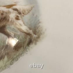 Rare Set 3 Royal Crown Derby DOG Demitasse Cups Saucers Artist Signed Stunning 4