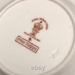 Rare Set 3 Royal Crown Derby DOG Demitasse Cups Saucers Artist Signed Stunning 4