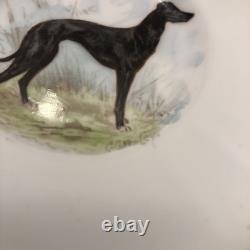 Rare Set 4 Royal Crown Derby DOG Demitasse Cups Saucers Artist Signed Stunning 3