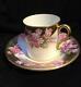 Rare Shelley Pink Blossoms Pattern Expresso Demitasse Cup & Saucer C1945-66