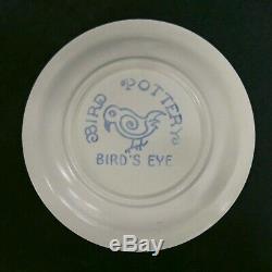 Rare Vernon Kilns Bird Pottery Vintage Demitasse Cup/Saucer Bill Stern Estate