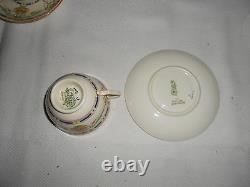 Rare Vtg. Royal Doulton ORMONDE Demitasse Cups and Saucers (5 Sets) England