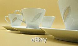Raymond Loewy Form 2000 for Rosenthal Bunte Blatter Six Demitasse Cup/Saucer