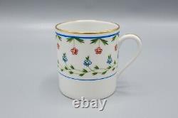 Raynaud Ceralene Limoges Lafayette 7 Demitasse Cup & 8 Saucers FREE USA SHIPPING