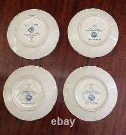 Raynaud Limoges George Sand Demitasse cup and saucer Set of 4 each RARE Vintage