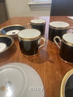 Richard Ginori Contessa Demitasse Espresso Cups + Saucers
