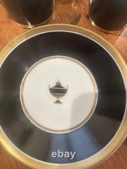 Richard Ginori Contessa Demitasse Espresso Cups + Saucers