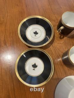 Richard Ginori Contessa Demitasse Espresso Cups + Saucers