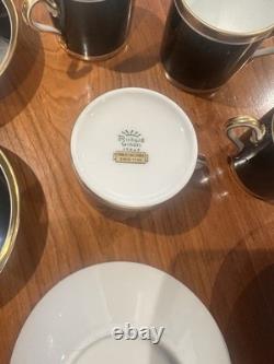 Richard Ginori Contessa Demitasse Espresso Cups + Saucers