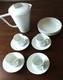 Richard Ginori Demitasse 4 Cups 4 Saucers 4 Dessert Plates Tea Pitcher