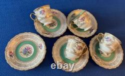 Rosenthal 4 Demitasse Cups and Saucers