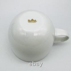 Rosenthal Magic Flute 24k Gold Demitasse Cup Saucer Set Bjorn Wiinblad Mint (B)