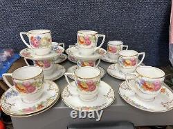 Rosenthal Selb-Bavaria The Dresden 11 Demitasse Cup & Saucers pat 1924 Ovingtons