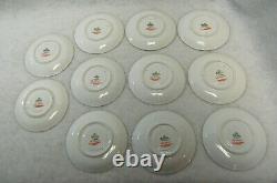 Rosenthal The Bristol Demitasse Cup & Saucer Bailey, Banks & Biddle 11 Sets M4796