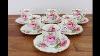Royal Albert American Beauty Demitasse Coffee Cup U0026 Saucer Sets