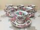 Royal Albert Lady Carlyle Set Of 6 X Demitasse Coffee Cups & Saucers Mint 1st