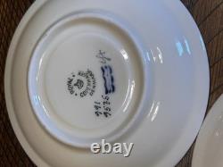 Royal Copenhagen 5 Demitasse Cups & Saucers 991/9535 Hand Painted Signed