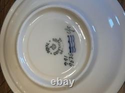 Royal Copenhagen 5 Demitasse Cups & Saucers 991/9535 Hand Painted Signed