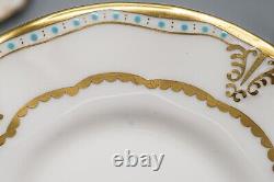 Royal Crown Derby Lombardy Demitasse Cup and Saucers Set of 8 FREE USA SHIPPING