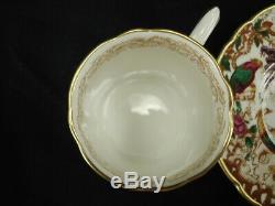 Royal Crown Derby Olde Avesbury A. 73 Set Of 5 Demitasse Cup & Saucer Sets