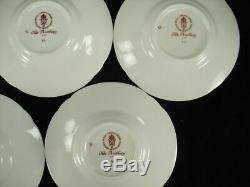 Royal Crown Derby Olde Avesbury A. 73 Set Of 5 Demitasse Cup & Saucer Sets