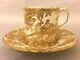 Royal Crown Derby Porcelain Demitasse Cup And Saucer Gold Aves