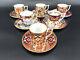 Royal Crown Derby The Curator's Collection Demitasse Cup Saucer Set X 6 England