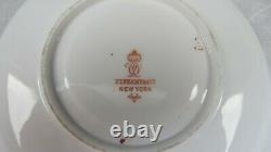 Royal Crown Derby for Tiffany & Co Hand Decorated Gold Demitasse Cup&Saucer 2/2
