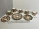 Royal Crown Derby Set Ofi Cups And Saucers
