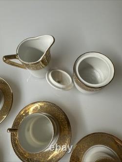 Royal Crown Imperial 1924 coffee/ demitasse Set WithFive demitasse cups & saucers