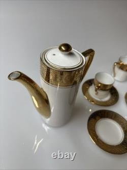 Royal Crown Imperial 1924 coffee/ demitasse Set WithFive demitasse cups & saucers