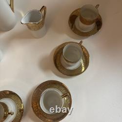 Royal Crown Imperial 1924 coffee/ demitasse Set WithFive demitasse cups & saucers