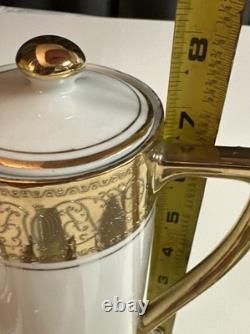 Royal Crown Imperial 1924 coffee/ demitasse Set WithFive demitasse cups & saucers