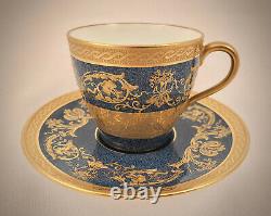 Royal Doulton Gilded Demitasse Cup & Saucer