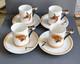 Royal Doulton Porcelain Lot Of 4 Demitasse Cups & Saucers Reynard The? Fox#6