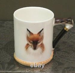 Royal Doulton Reynard The Fox Porcelain Demitasse SET 4 Cups & Saucers (more)A