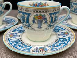 Royal Doulton SOMERSET England #V1897 Set of 4 Demitasse Cups & Saucers