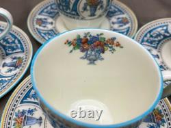 Royal Doulton SOMERSET England #V1897 Set of 4 Demitasse Cups & Saucers