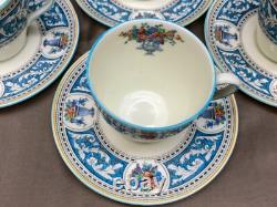 Royal Doulton SOMERSET England #V1897 Set of 4 Demitasse Cups & Saucers
