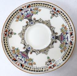 Royal Doulton V23 Demitasse Cup & Saucer Set 12 Pc Art Deco Bone China England