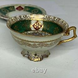 Royal Vienna Antique Demitasse Teacup And Saucer Courting Scene With Cherubs