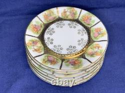 Royal Vienna Porcelain 18Pieces 6 Demitasse TeaCups, 6 Saucers, 6Salad Plates