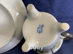 Royal Vienna Porcelain 18Pieces 6 Demitasse TeaCups, 6 Saucers, 6Salad Plates