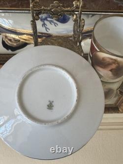 Royal Vienna Porcelain Psyché Demitasse Cup Saucer Antique