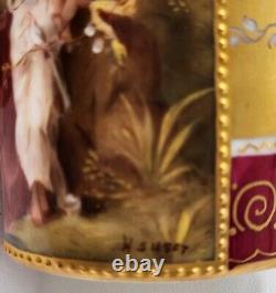 Royal Vienna Style Demitasse Cups & Saucers Amazing, Cherubs