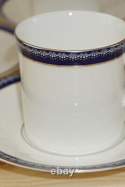 Royal Worcester Avalon Firenze (6) Demitasse Cups, 2 1/2 & (6) Saucers, 5 1/8