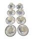 Royal Worcester Mansfield Demitasse Cups And Saucers Set Of 8