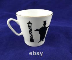 Russian Imperial Porcelain 1744 St. Petersburg Demitasse with Saucer- Set of Two