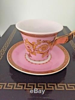 Rutherford Porcelain LE JARDIN DE ITALY Espresso Demitasse Cup & Saucer set 6