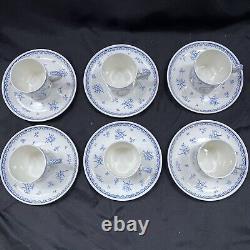 SUPER RARE 6 Set Wedgwood City Council Atlanta. GA. Demitasse Cups & Saucers Vtg